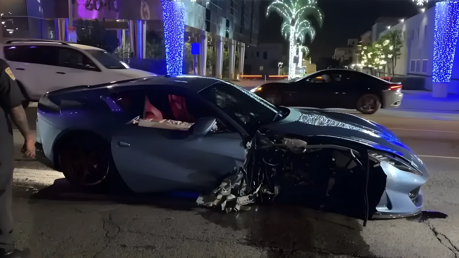 Michael B. Jordan Ferrari 812 Superfast