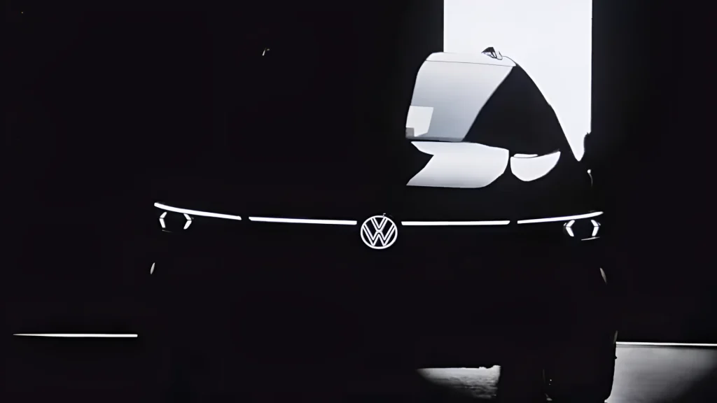 Teaser do Novo Volkswagen Golf 2025