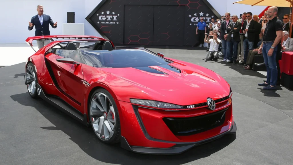 Apresentação do Volkswagen Vision GTI Roadster Gran Turismo Concept