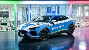 Lamborghini Urus Performante da Policia Italiana