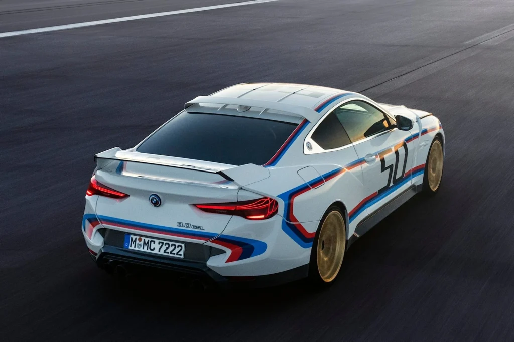 Perfil do BMW 3.0 CSL Hommage