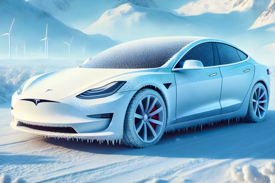 Tesla falha em carregar carros elétricos no inverno