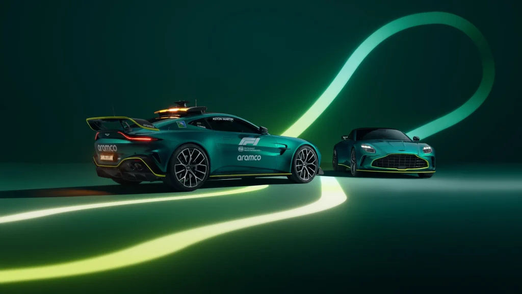 Exclusivo Aston Martin Vantage F1 Safety Car 2024