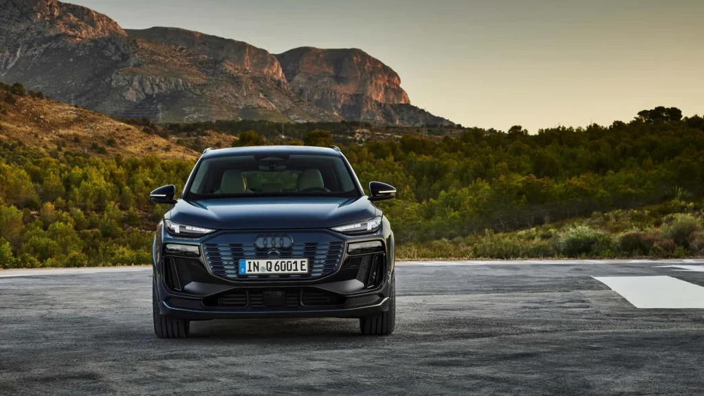 Frente do Audi SQ6 E-tron