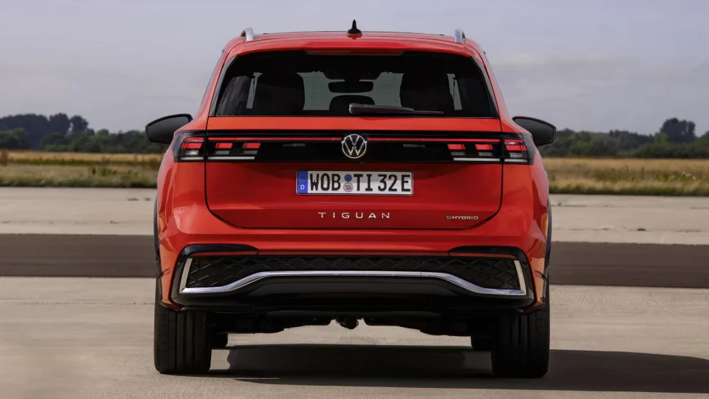 Traseira do Novo Volkswagen Tiguan R-Line 2024