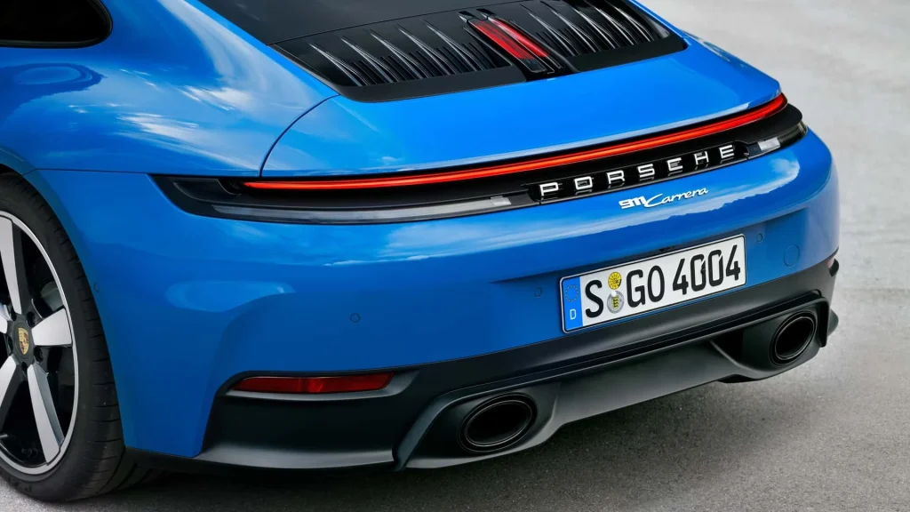 Detalhes da Traseira do Novo Porsche 911 Carrera GTS Geração 992-2