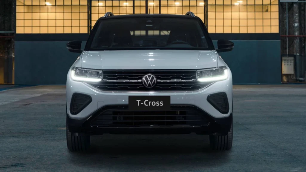 Dianteira do Novo Volkswagen T-Cross