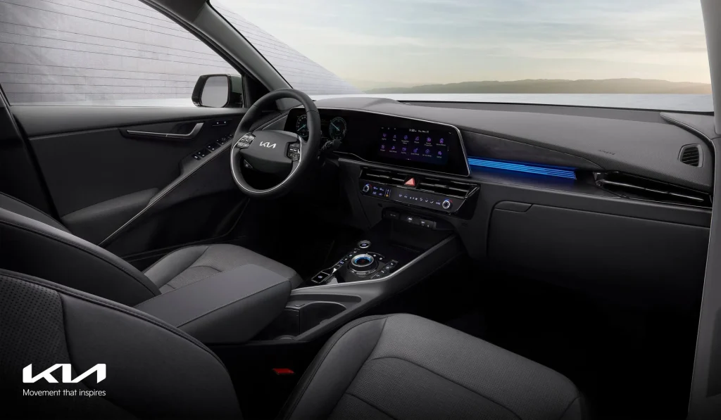 Interior do Kia Niro