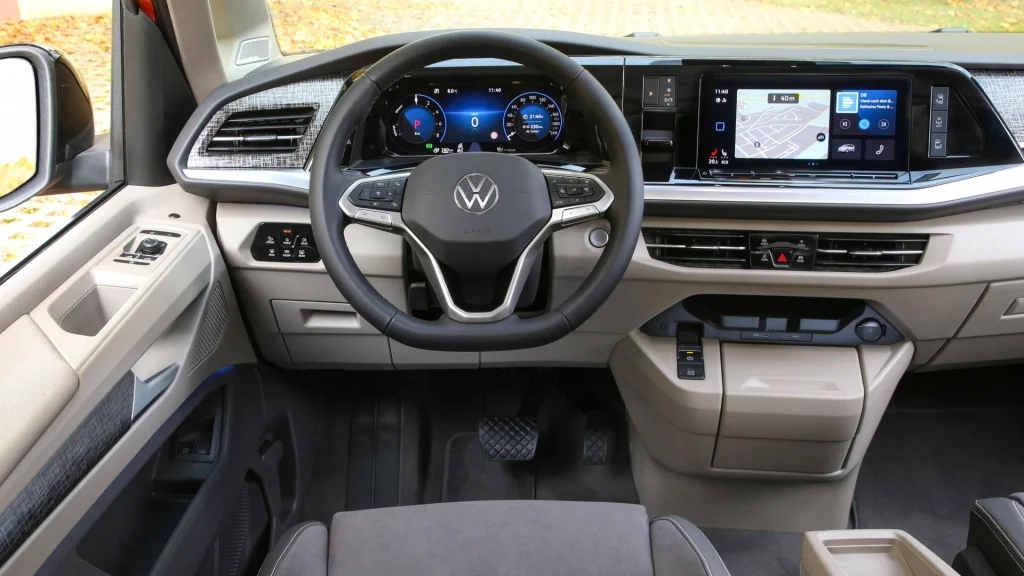 Painel de Instrumentos da Volkswagen Multivan 2024