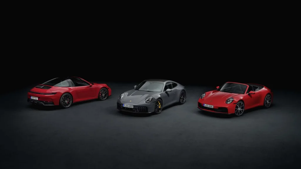 Versões do Novo Porsche 911 Carrera GTS Geração 992-2