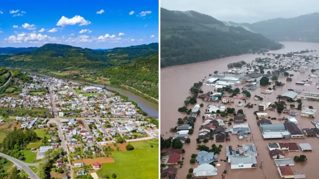 Ante e depois no Rio Grande do Sul