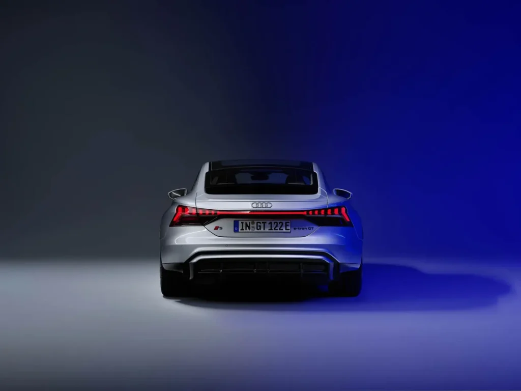 Rear Design of the Audi E-Tron GT 2025