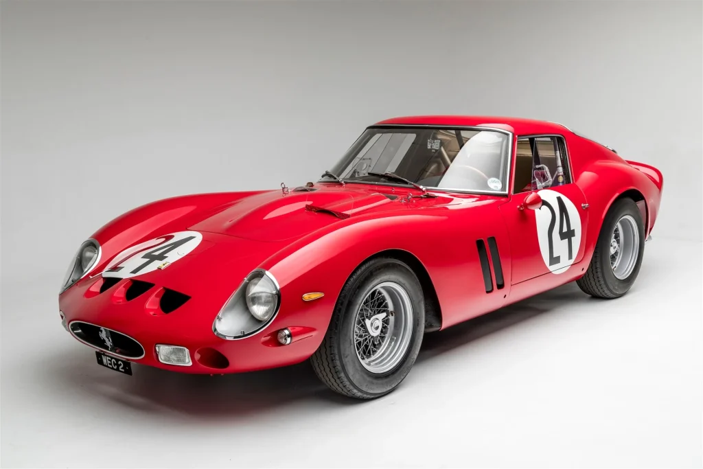 Dianteira da Ferrari 250 GTO 1963