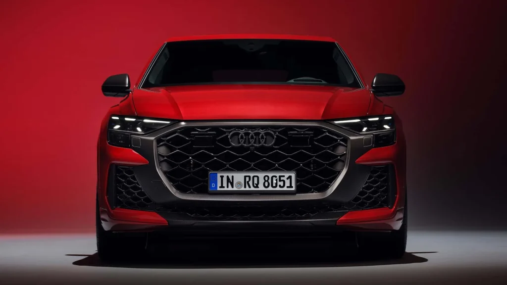 Dianteira do Audi RS Q8 Performance