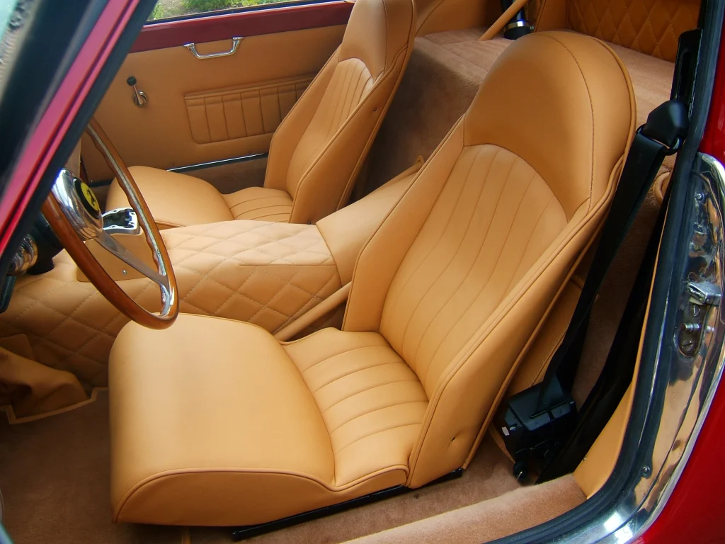 Interior da Ferrari 250 GTO 1963