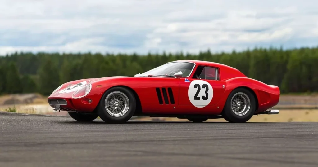 Lateral da Ferrari 250 GTO 1963