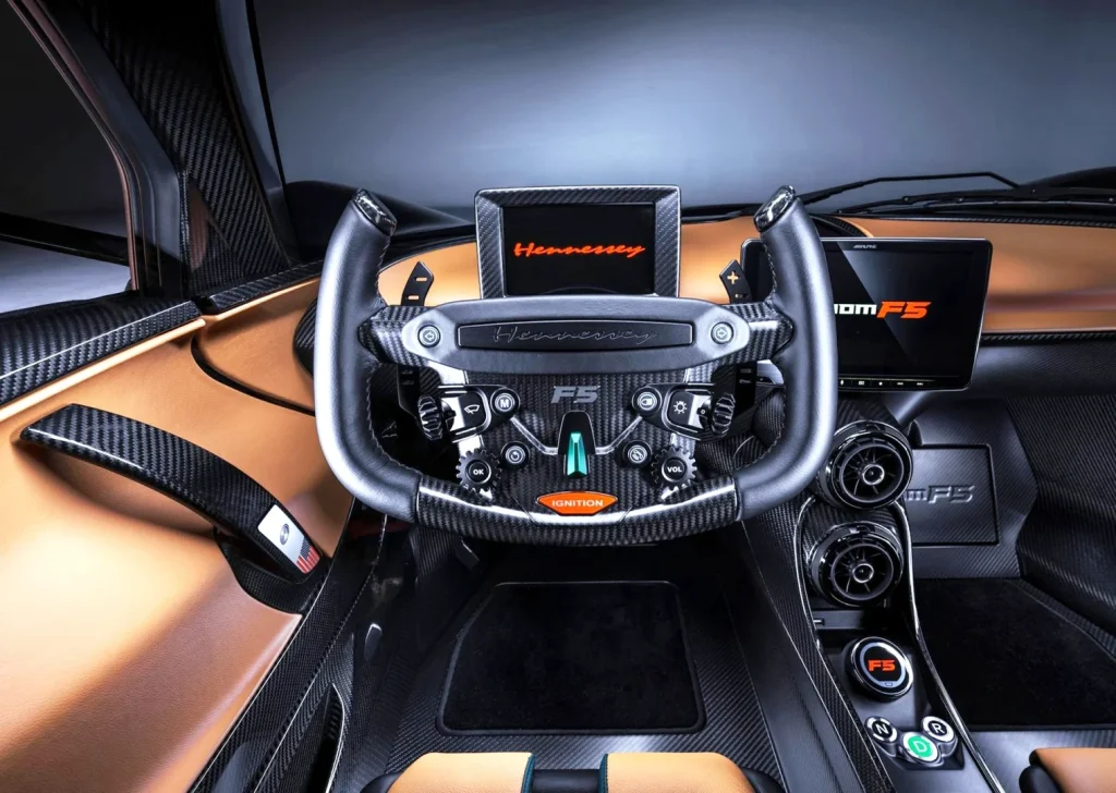 Hennessey Venom F5 interior