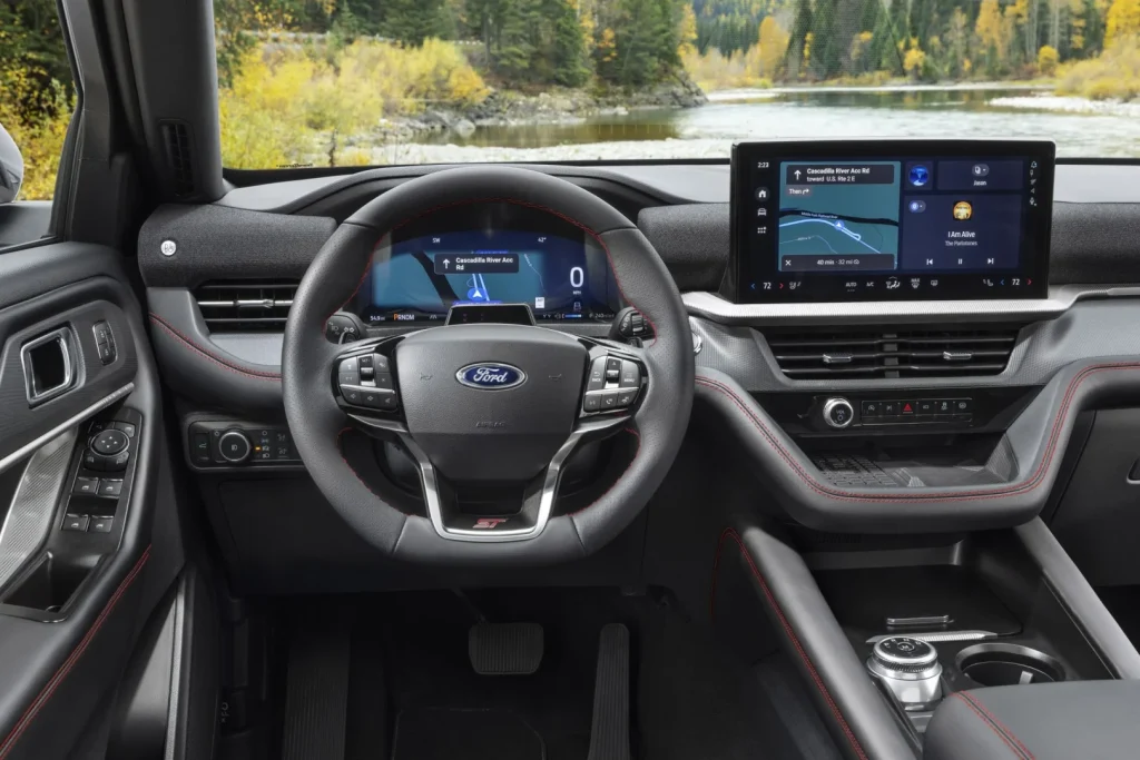 Painel de Instrumentos do Ford Explorer 2025