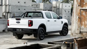 Traseira da Dianteira da Ford Ranger Black