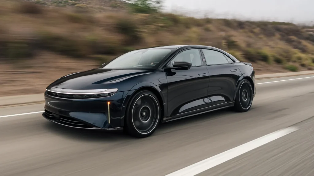 Lucid Air Sapphire Blindado : Sécurité Luxueuse pour 475 000 $