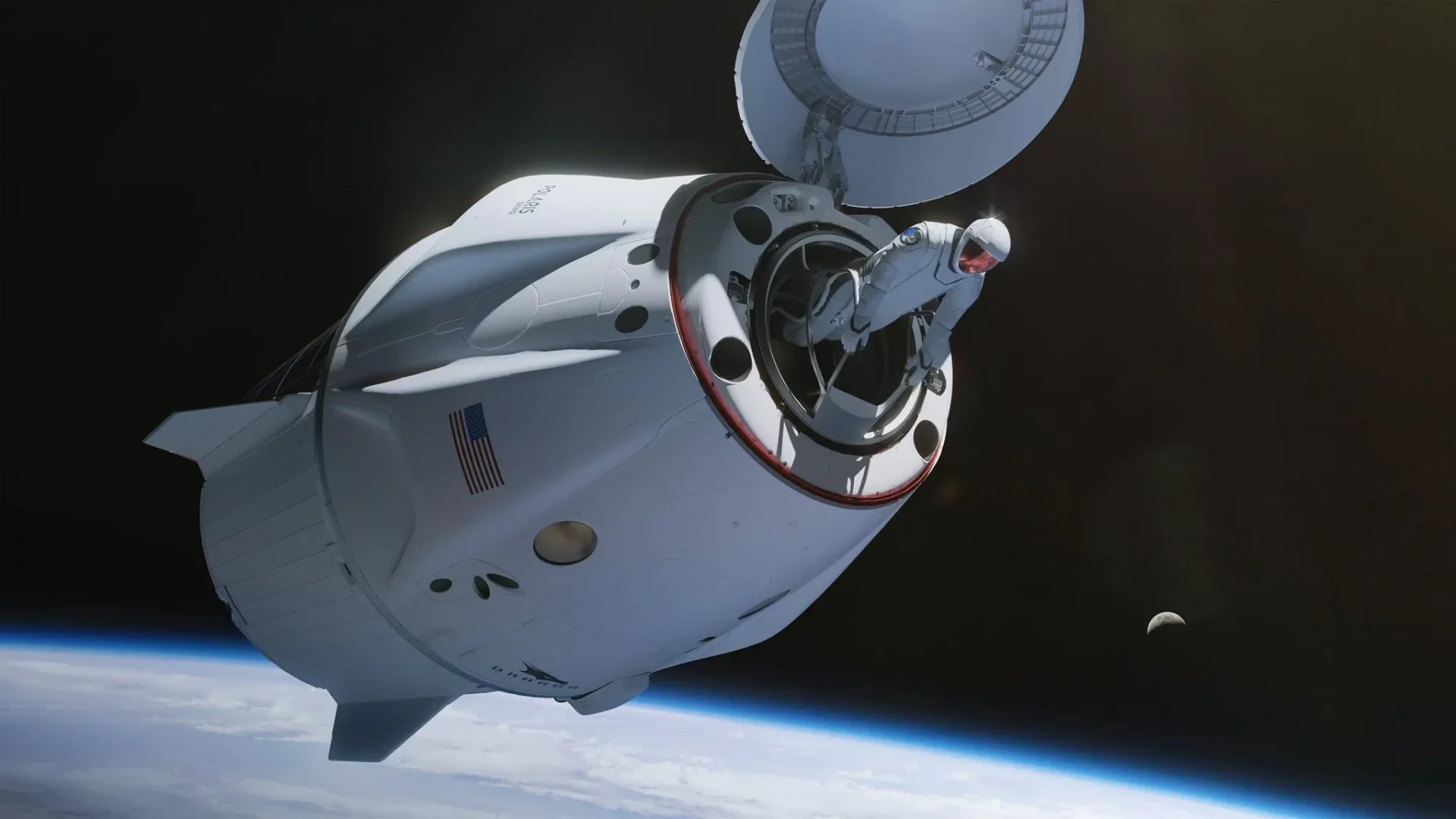 ポラリス・ドーン：人類が宇宙で1,400 kmに到達、歴史的なマイルストーン