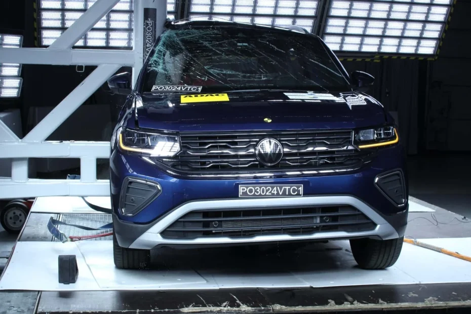 Volkswagen T-Cross 2025 achieves the highest rating in safety from Latin Ncap.