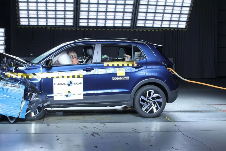 Volkswagen T-Cross 2025 atteint la note maximale au Latin Ncap en sécurité