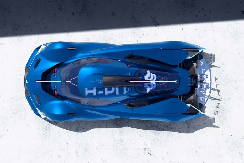 Alpine Alpenglow Hy6: Alpine Revela el Concepto del Supercoche Impulsado por Hidrógeno