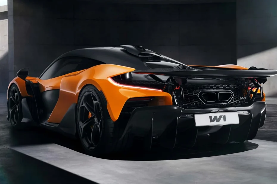 McLaren W1: Conoce el Hipercarro que Redefine la Potencia y la Aerodinámica