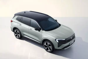 フォード エクアトール 2025: 新しいハイブリッド SUV とその技術的ハイライトを紹介します