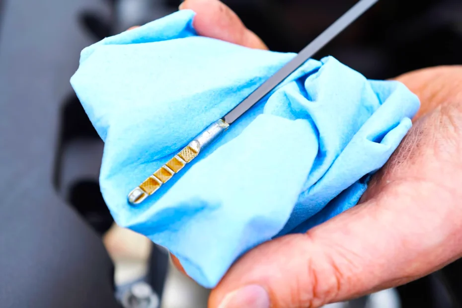 Dried Residue on Oil Dipstick – What Does It Mean?